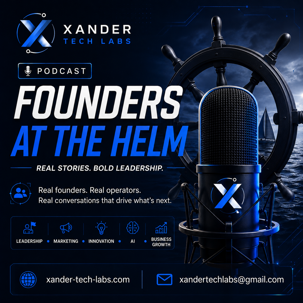 Founders at the Helm
